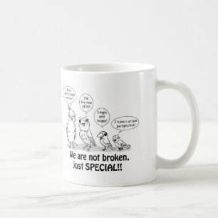 Taza De Café Pájaros especiales de la necesidad