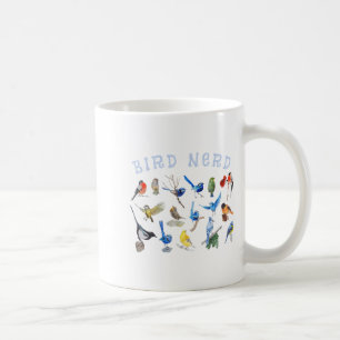 Taza De Café Pájaros Mirando Nerd Birdwatching Aves Amante De L