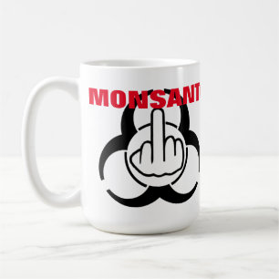 Taza De Café Pájaros Mug que vuelan Monsanto Bio Hazaña Flip