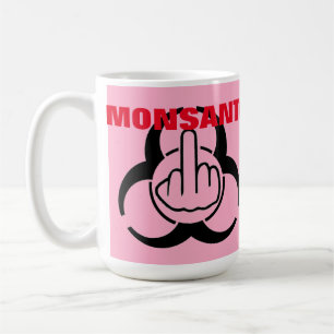Taza De Café Pájaros Mug que vuelan Monsanto Bio Hazaña Flip