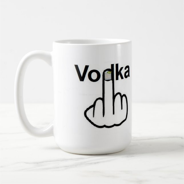Taza De Café Pájaros Mug Volando Vodka Flip (Izquierda)