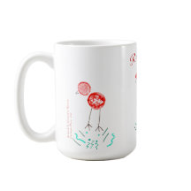 Pájaros rojos - caprichosos - ilustraciones