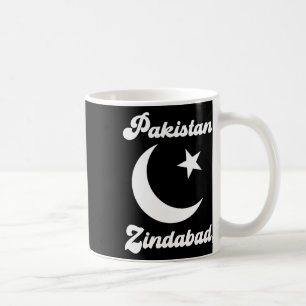 Taza De Café Pakistán 2023: Zindabyd muere bandera paquistaní p