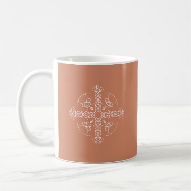Taza De Café Palabra oculta de la abuela (Izquierda)