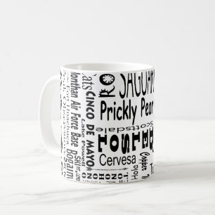 Taza De Café Palabras de moda de Arizona