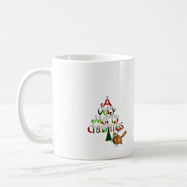 Taza De Café Palabras de navidades (Izquierda)