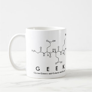 Taza De Café Palabras de péptido geek mug
