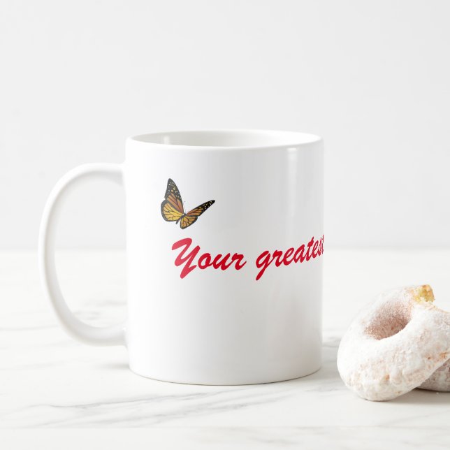 Taza De Café Palabras de sabiduría Mug (Con donut)