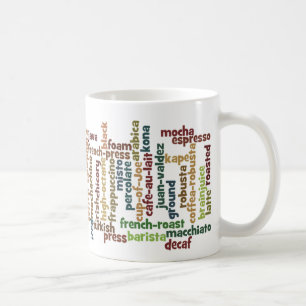 Taza De Café Palabras del café