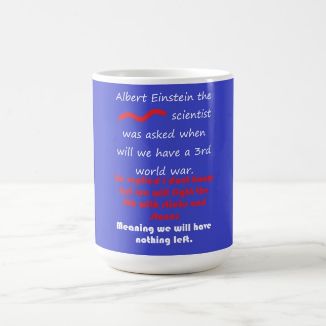 TAZA DE CAFÉ PALABRAS EDUCACIÓN MATEMÁTICA IDEAS CIENTÍFICAS (Centro)