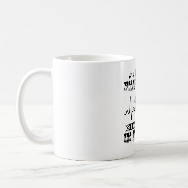 Taza De Café Palabras farmacéuticas| Farmacéuticos Regalos Estu (Izquierda)