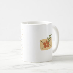 Taza De Café Palabras inspiradoras diseño estético personal