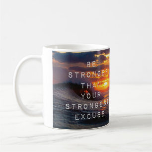 Taza De Café Palabras Motivacionales - Sean Más Fuertes Que Sus