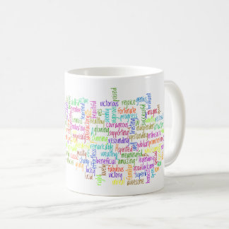 Taza De Café Palabras Mug