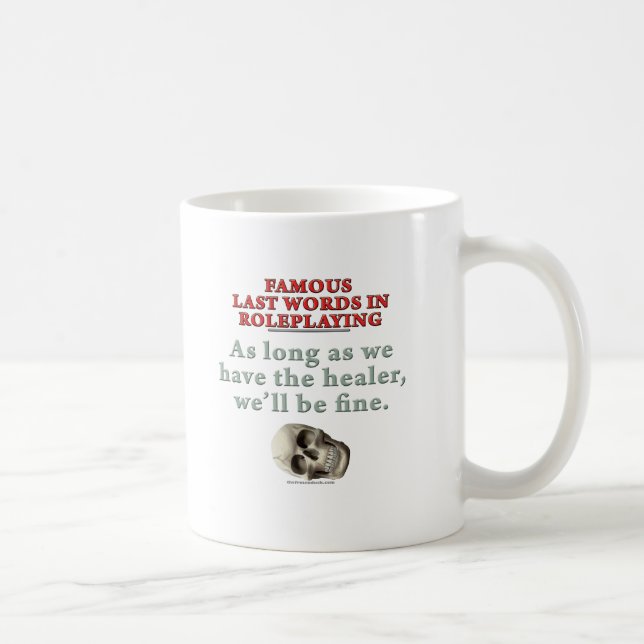 Taza De Café Palabras pasadas famosas en el Roleplaying: (Derecha)