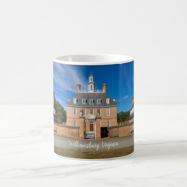 Taza De Café Palacio de Gobernadores de Williamsburg (Centro)