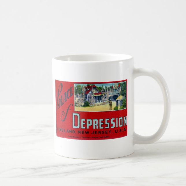 Taza De Café Palacio de la depresión (Derecha)