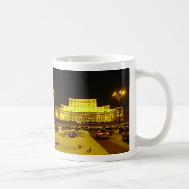 Taza De Café Palacio del Parlamento, Bucarest, Rumania (Derecha)