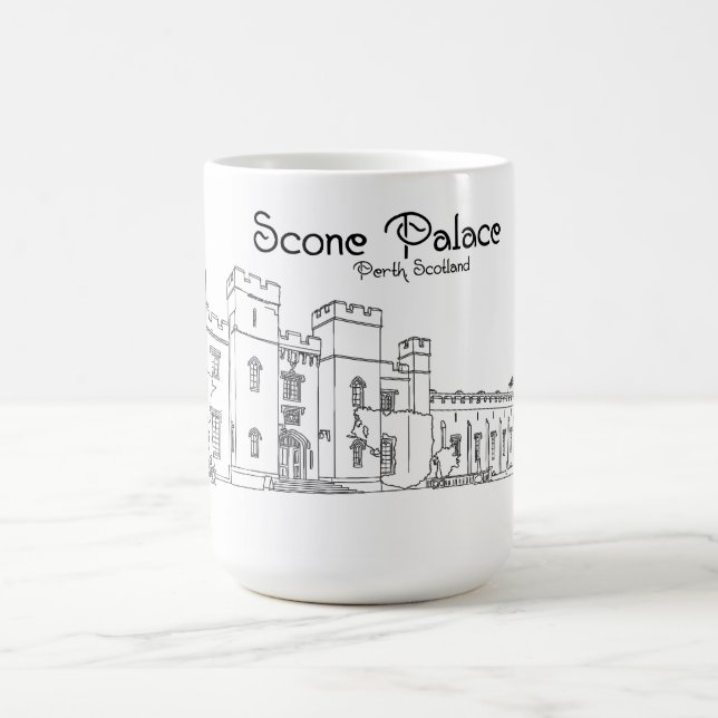Taza De Café Palacio del Scone, Perth, Escocia (Centro)