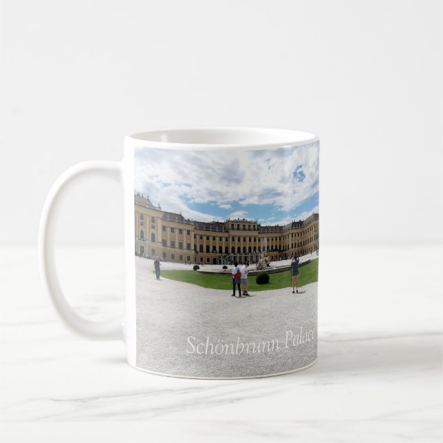 Taza De Café Palacio Schönbrunn Viena, Austria (Izquierda)