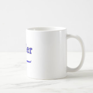 Taza De Café Palanca azul del asesino