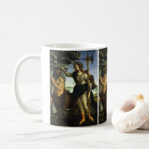 Taza De Café Palas (Minerva) y Centauro de Sandro Botticelli