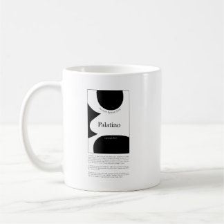 Taza De Café Palatino Typography
