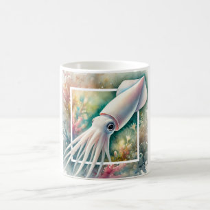 Taza De Café Pale Squid 310724AREF105 - Watercolor