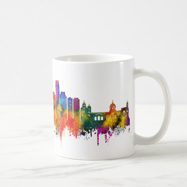 Taza De Café Palermo Italia horizonte (Derecha)