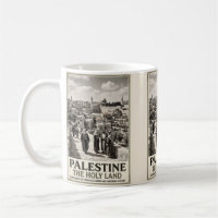 Palestina La Tierra Santa Arte de Viaje Vintage