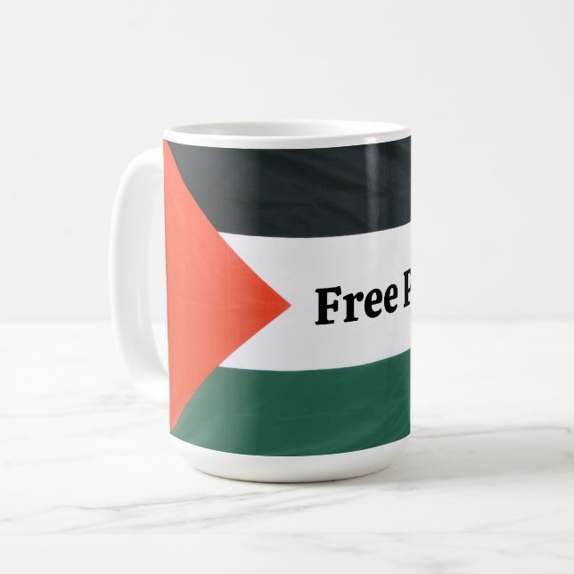 Taza De Café Palestina Libre (Anverso izquierdo)