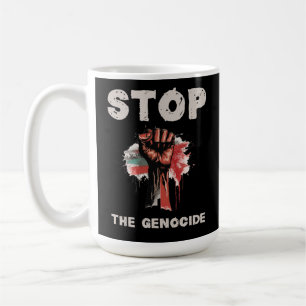 Taza De Café Palestina Libre para el genocidio de Gaza