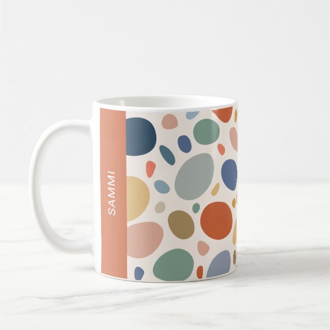 Taza De Café Paleta de guijarros (Izquierda)