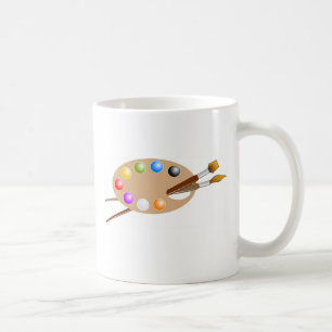 Taza De Café Paleta del artista