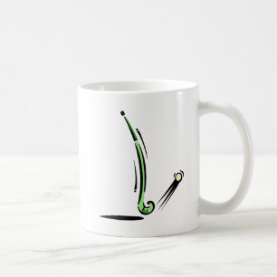 Taza De Café Palillo de hockey hierba