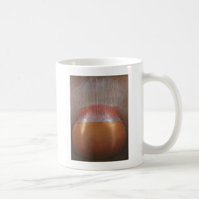 Taza De Café Palillos del incienso (Derecha)