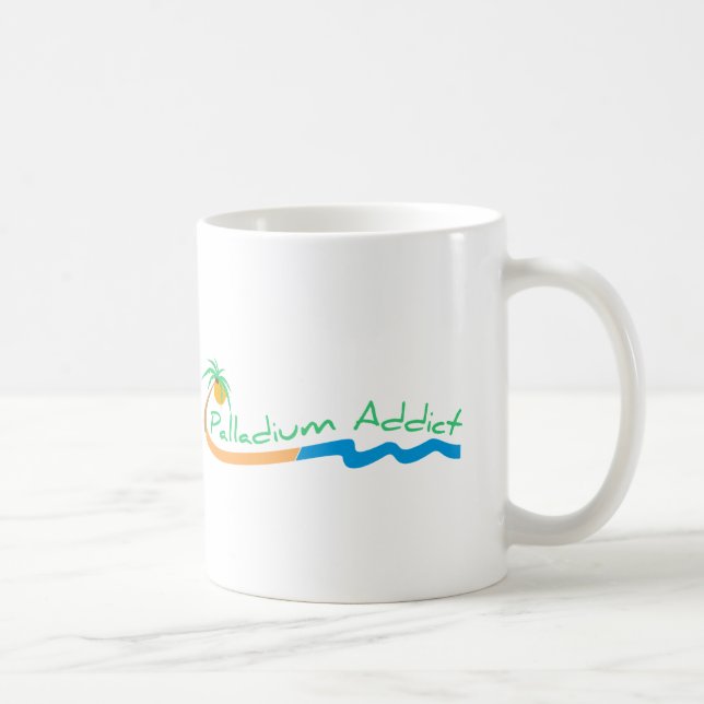 Taza De Café palladiumaddictlogo (Derecha)