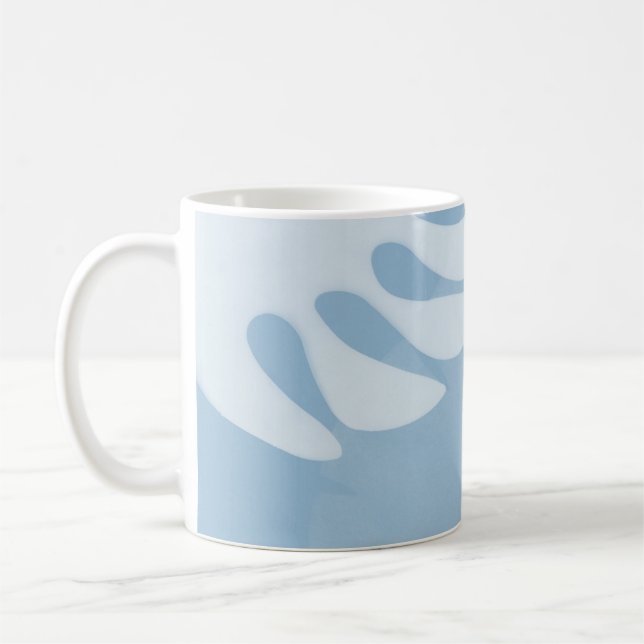 Taza De Café Palm Leaves Trio Sky Coffee Mug (Izquierda)