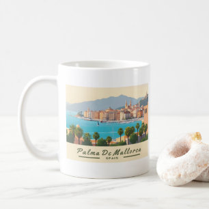 Taza De Café Palma de Mallorca España Pastel Travel