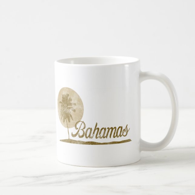 Taza De Café Palmera Bahamas (Derecha)