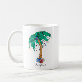 Taza De Café palmera de navidades