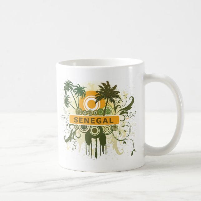 Taza De Café Palmera Senegal (Derecha)