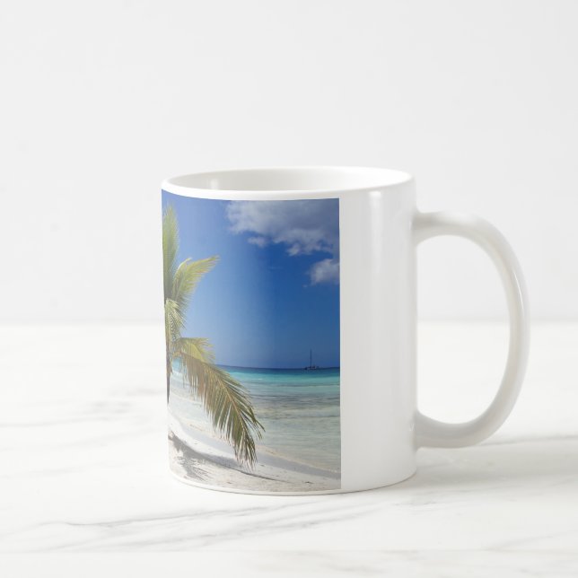 Taza De Café palmera tropical (Derecha)
