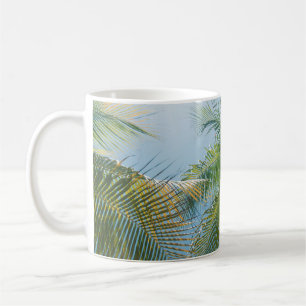 Taza De Café Palmeras de paraíso caribeño #2 #tropical #océano 