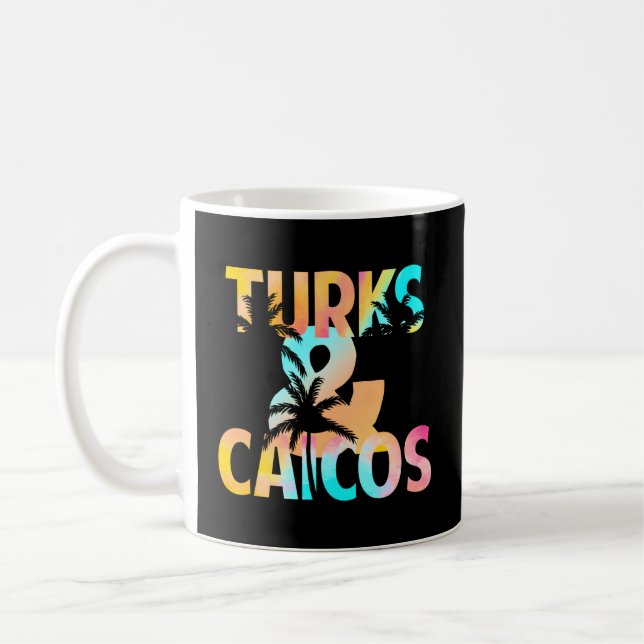 Taza De Café Palmeras de Turcas Caicos (Izquierda)