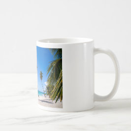 Taza De Café Palmeras en la playa de Isla Saona