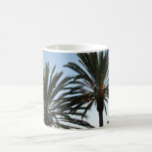 Taza De Café Palmeras Trees Foto Mug Blanco