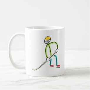Taza De Café Palo de Hockey sobre Hielo