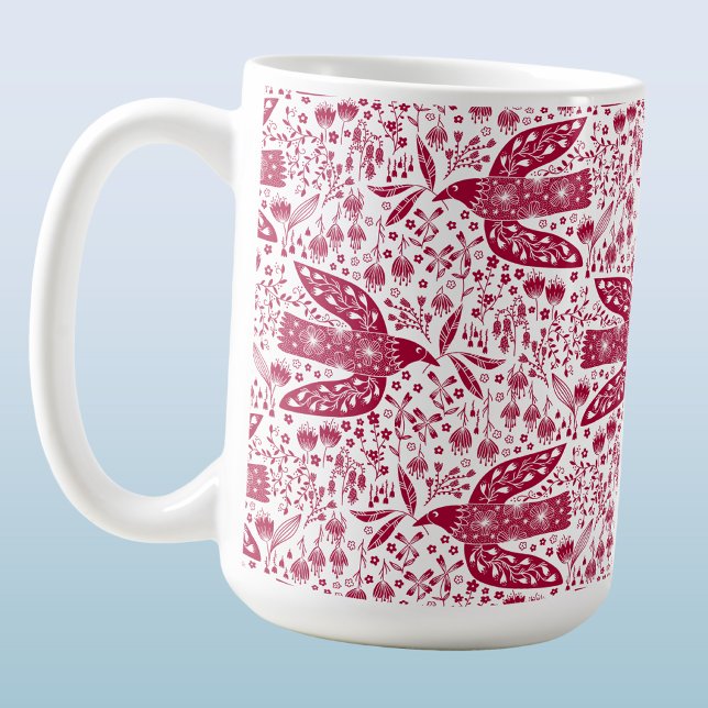 Taza De Café Paloma de la Paz Ave (Subido por el creador)