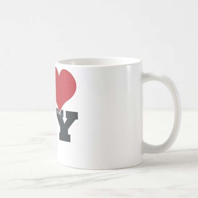 Taza De Café Paloma de NY (Derecha)